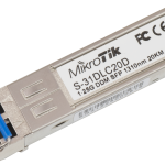 ADAPTER MikroTik SFP S-31DLC20D-OPTIC 1.25G SFP transceiver with a 1310nm Dual L