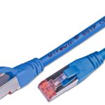 KABL S/FTP CAT6 Patch 1m Wirewin plava, LSZH 100% Bakar