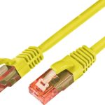 KABL UTP CAT6 Patch 1m Wirewin žuta, LSZH 100% Bakar