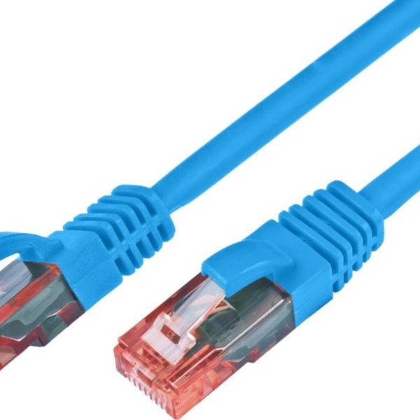 KABL UTP CAT6 Patch 0.25m Wirewin plava, LSZH 100% Bakar