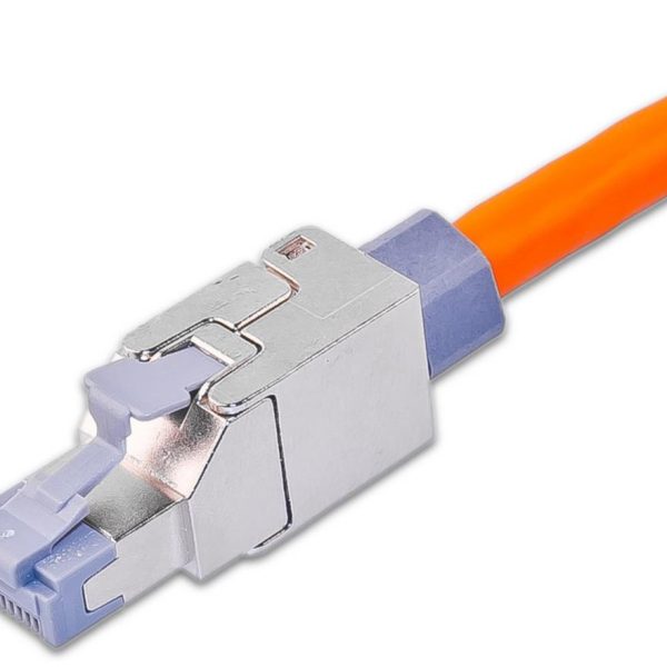 LAN Konektor Wirewin CAT6A RJ45 za montažu na terenu, bez alata muški