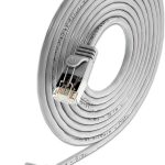 KABL U/FTP CAT6 Patch 3m SLIM Light okrugli, siva, 100% Bakar