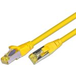 KABL S/FTP CAT6 Patch 0.25m Wirewin žuta, LSZH 100% Bakar