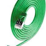KABL U/FTP CAT6 Patch 0.25m SLIM Light okrugli, zelena, 100% Bakar