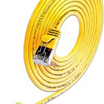 KABL U/FTP CAT6 Patch 3m SLIM Light okrugli, žuta, 100% Bakar