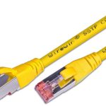 KABL S/FTP CAT6 Patch 3m Wirewin žuta, LSZH 100% Bakar
