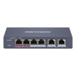SWITCH HIKVISION DS-3E1106HP-EI 6-PORT 4-PORT PoE 10/100